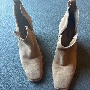 Jeffrey Campbell women’s Tan Suede Boots